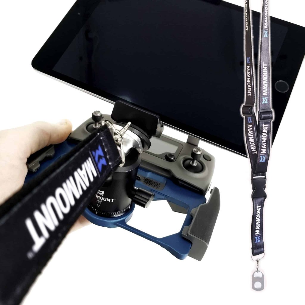 Lanyard attachment clip with Easy Disconnect Lanyard Mavmount brand